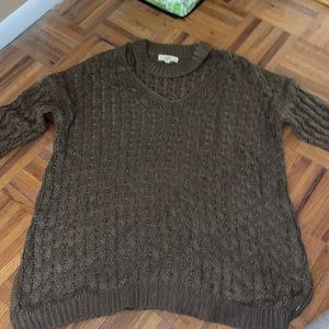 entro crochet sweater